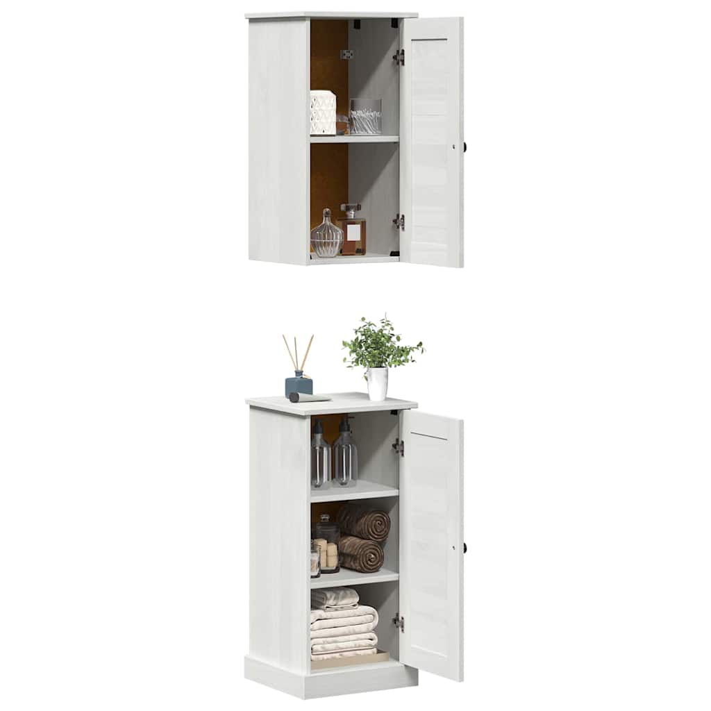 Badrumsmöbelset med hylla VIGO 2 pcs antikvit 37 x 34 x 80 cm