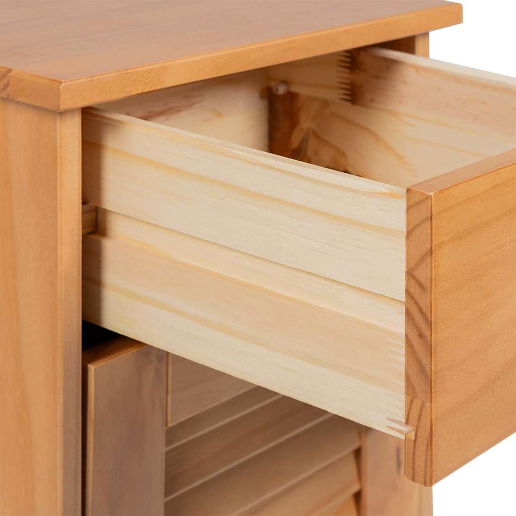 Badrumsmöbelset VIGO 2 pcs Brun Honung brun 37 x 34 x 150 cm