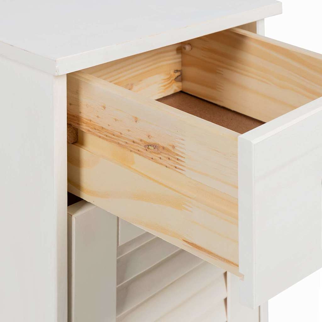 Badrumsmöbelset VIGO 2 pcs Brun och vit 37 x 34 x 80 cm