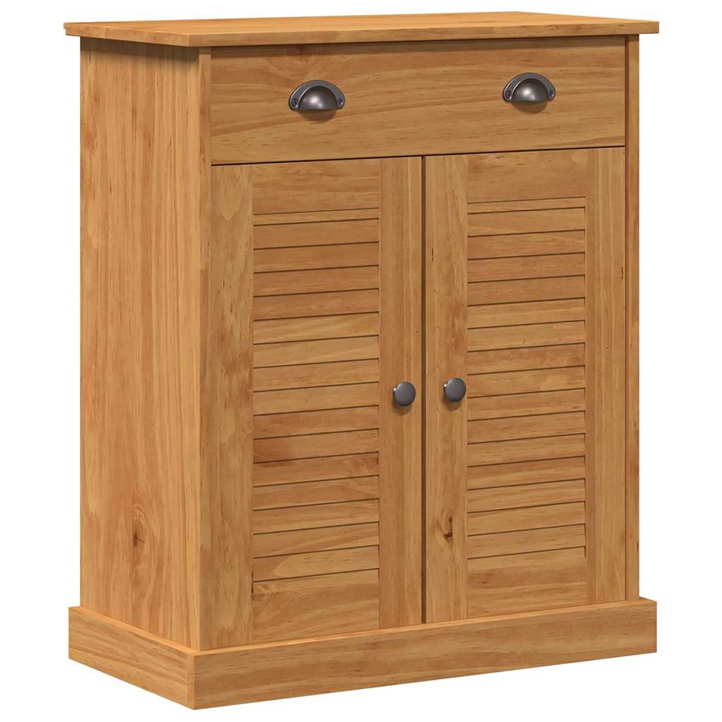 Badrumsmöbelset VIGO 2 pcs Brun 67,5 x 34 x 80 cm Massiv furu