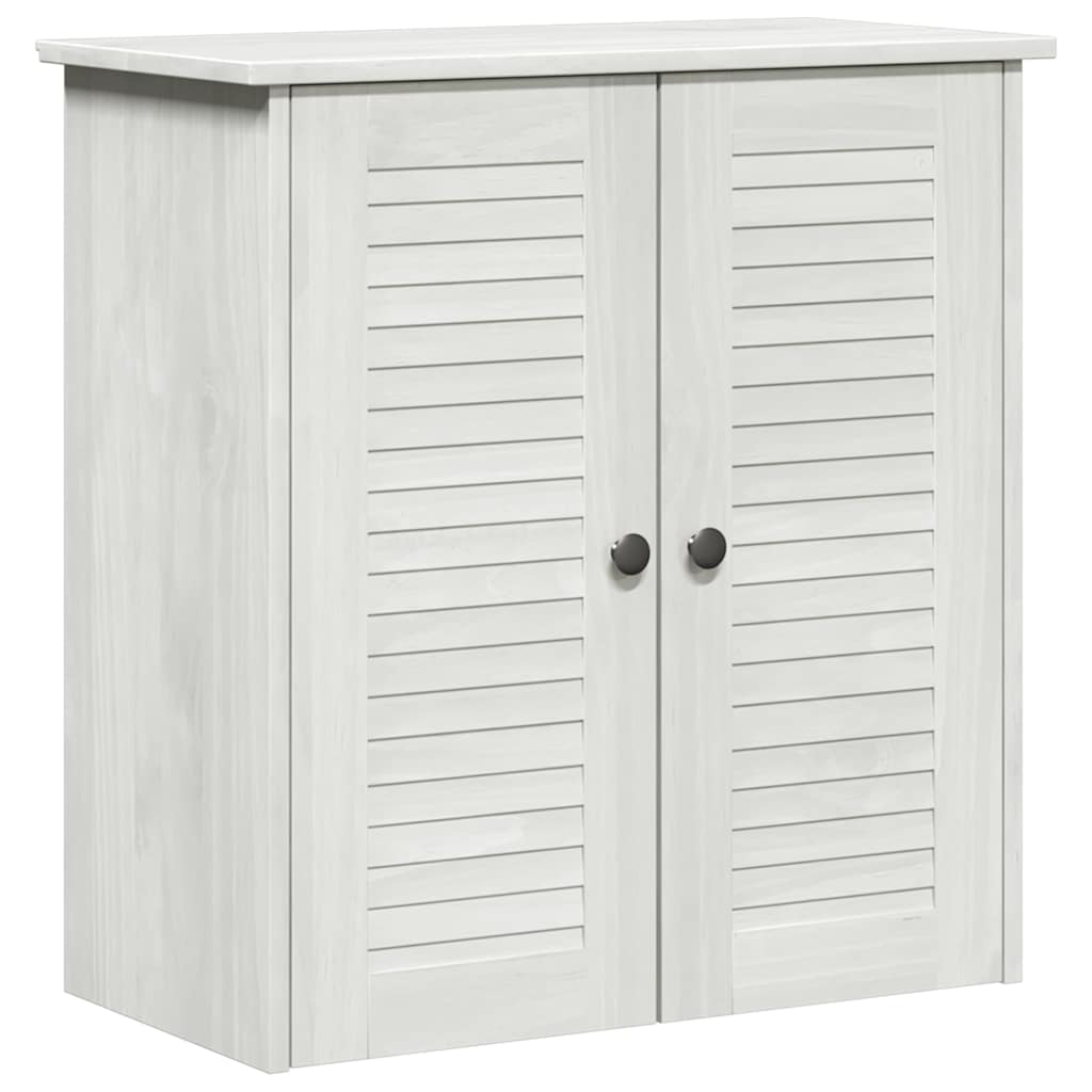 Badrumsmöbelset VIGO 2 pcs Brun 67,5 x 34 x 80 cm Massiv furu