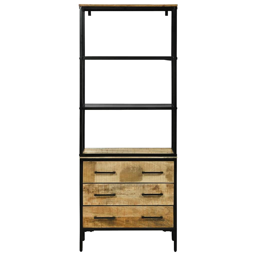 Skåp Brun 70 x 35 x 180 cm Massivt Mangoträ