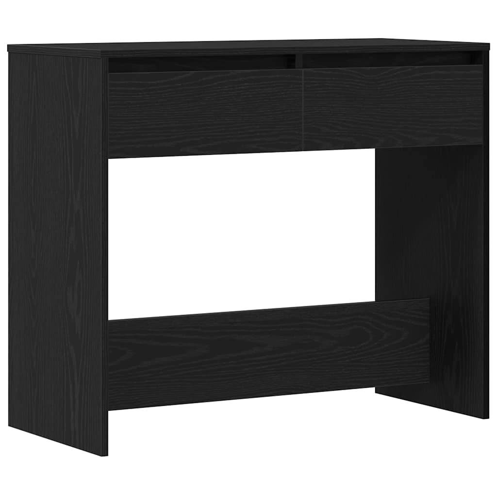 Avlastningsbord Konsolbord Svart Ek 89x41x76,5 cm
