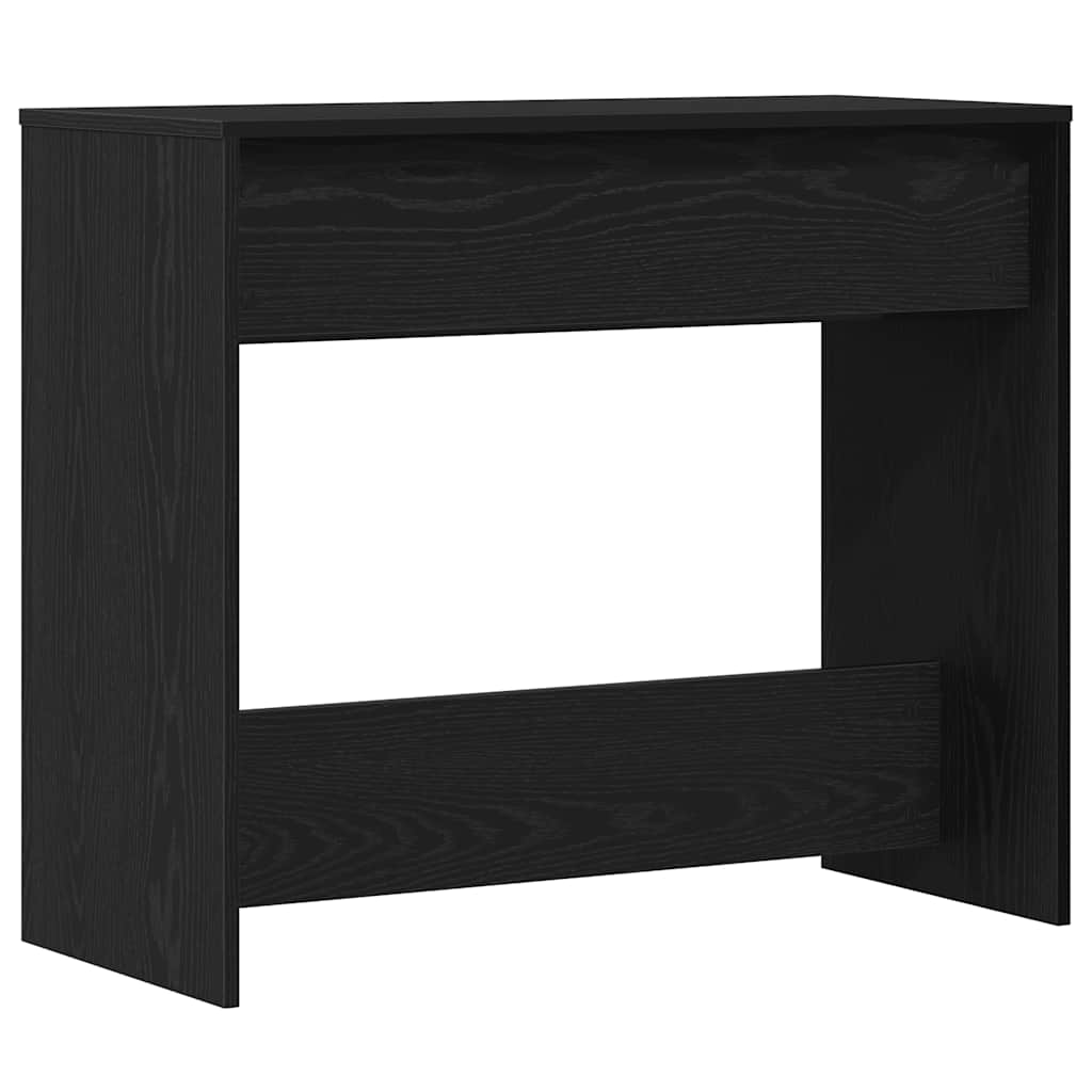 Avlastningsbord Konsolbord Svart Ek 89x41x76,5 cm