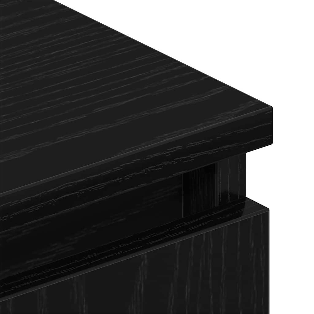 TV-skåp Svart 102 x 35 x 50 cm Konstruerat trä