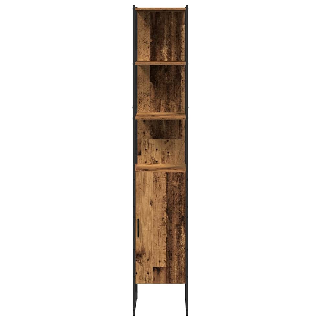 Badrumsspegel 3 pcs Brun 33 x 33 x 185.5 cm