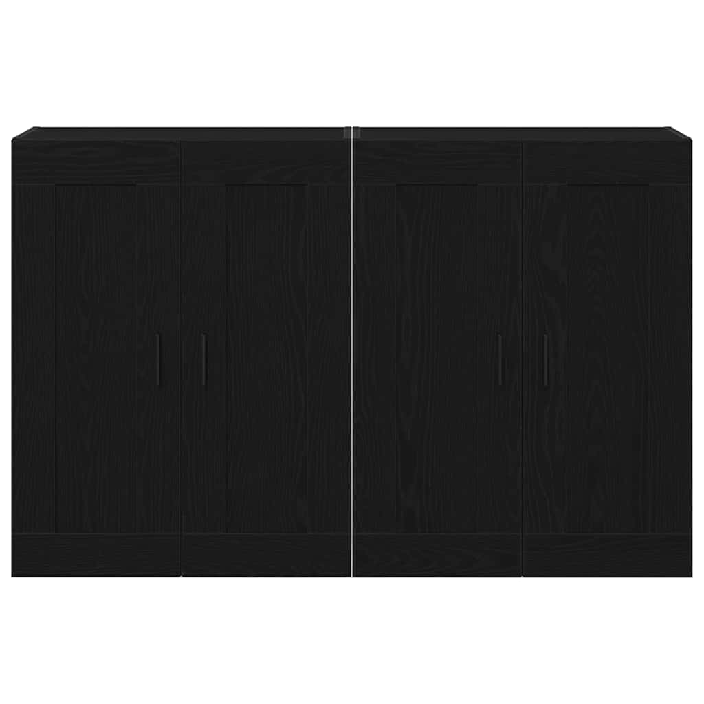 Väggmonterat skåp 2 pcs artisan ek 160 x 34 x 90 cm