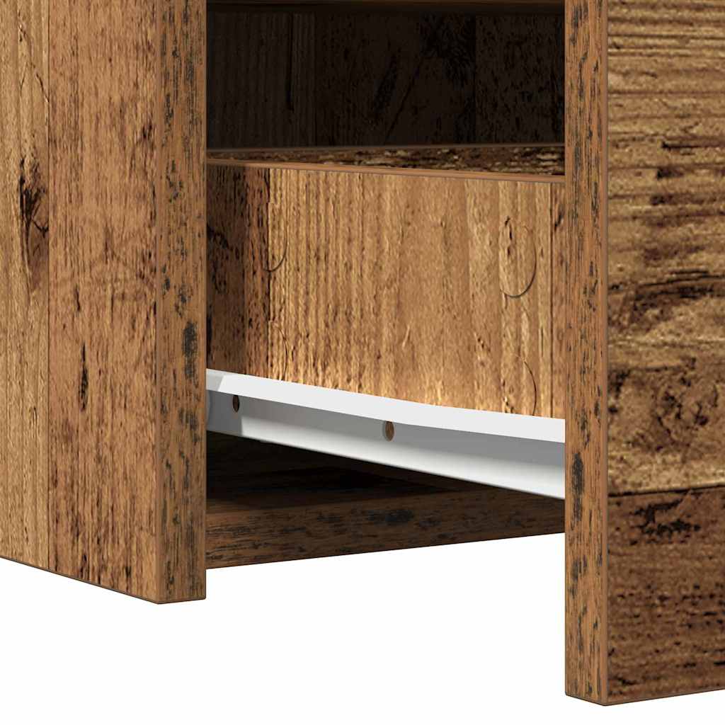 Sminkbord Smyckebord med låda Brun 100 x 40 x 70 cm