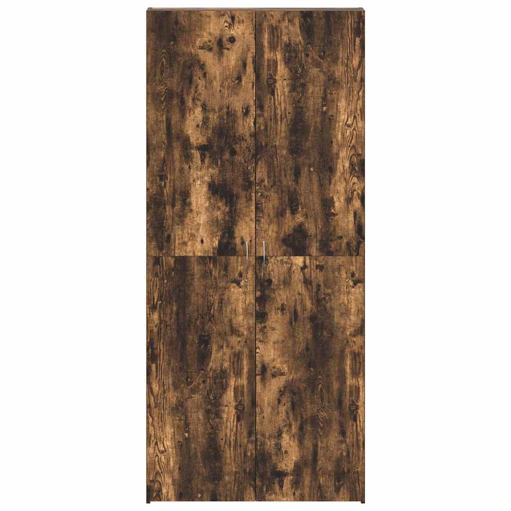 Skoskåp Flerfärgsdesign 80 x 35.5 x 180 cm Konstruerat trä