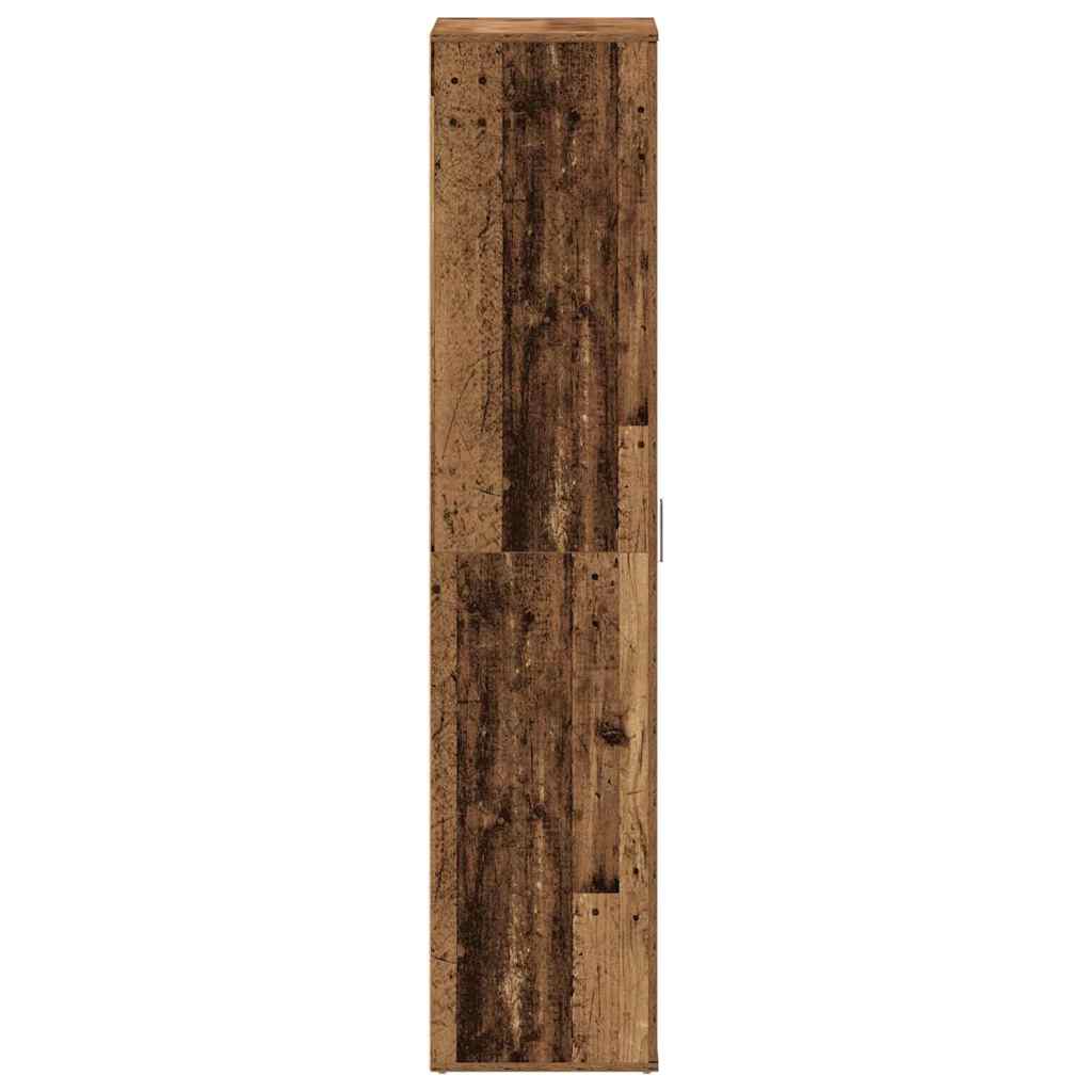 Skoställ Brun Skoskåp med dörr 80 x 39 x 180 cm