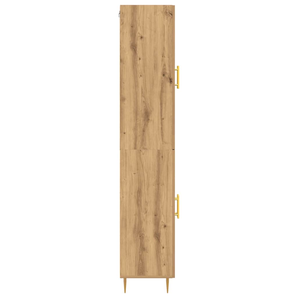 Skåp 2 pcs artisan ek 69.5 x 34 x 180 cm Konstruerat trä
