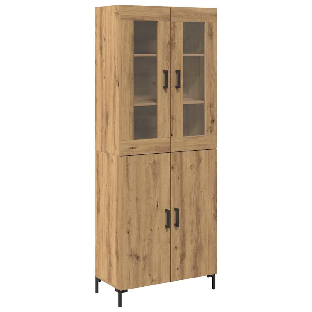 Skåp 2 pcs artisan ek 69.5 x 34 x 180 cm Konstruerat trä