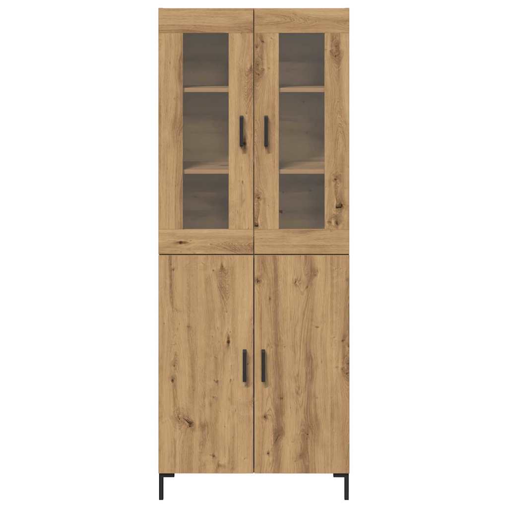 Skåp 2 pcs artisan ek 69.5 x 34 x 180 cm Konstruerat trä