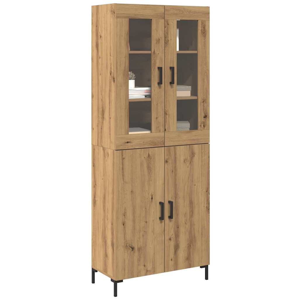 Skåp 2 pcs artisan ek 69.5 x 34 x 180 cm Konstruerat trä