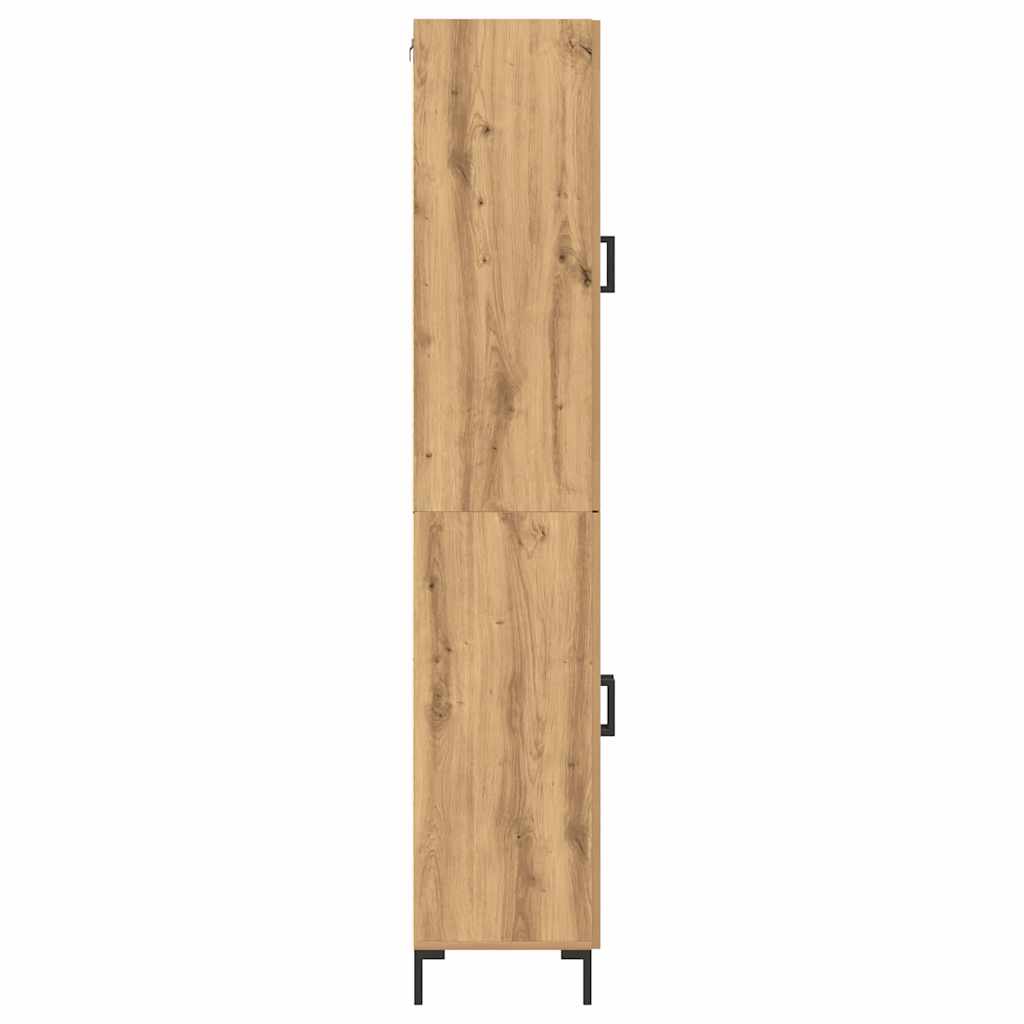 Skåp 2 pcs artisan ek 69.5 x 34 x 180 cm Konstruerat trä
