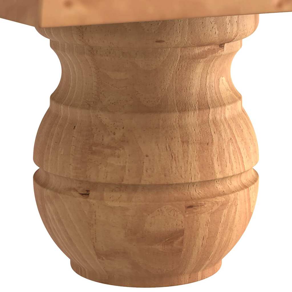 Skoskåp med låda ASKIM Brun 85 x 35 x 108 cm Massivt tallträ