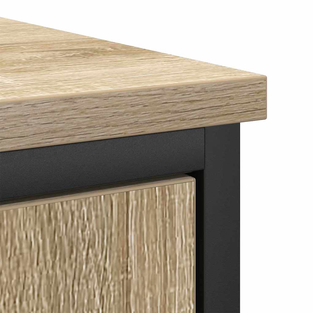 Badrumsmöbelset 2 pcs Brun 60 x 30 x 60 cm Konstruerat trä