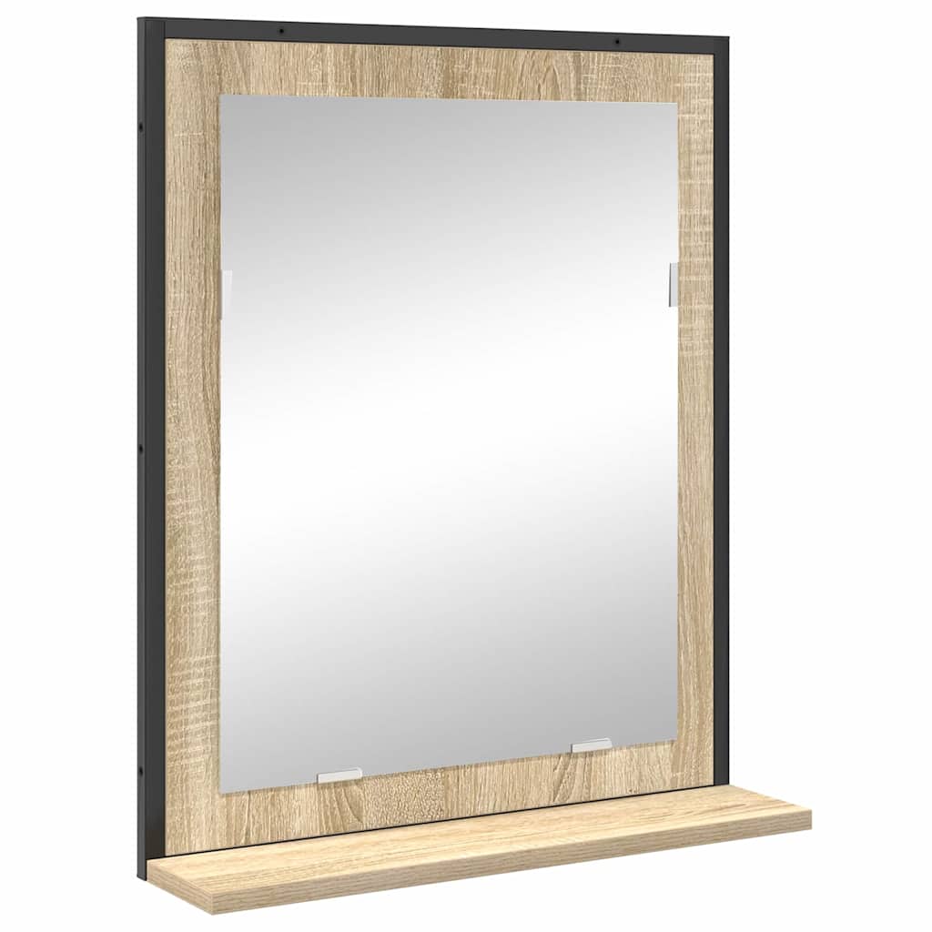 Badrumsmöbelset 3 pcs Brun 60 x 33 x 60 cm Konstruerat trä