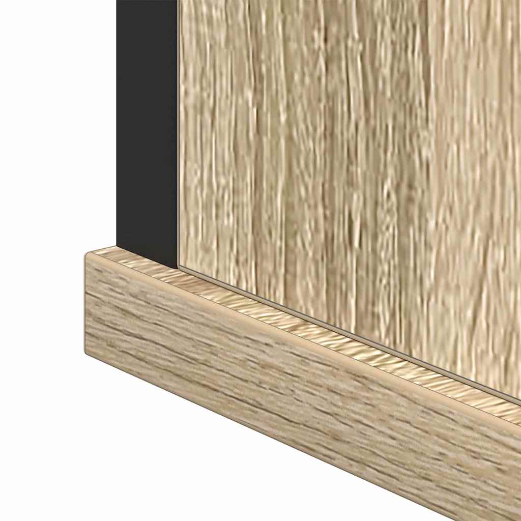 Badrumsmöbelset 3 pcs Brun 60 x 30 x 60 cm Konstruerat trä