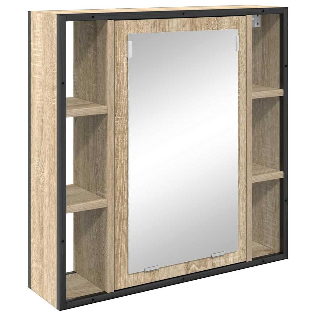 Badrumsmöbelset 3 pcs Brun 60 x 30 x 60 cm Konstruerat trä