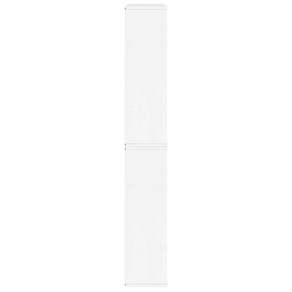 Skåp Vit 5 st "ODDA" 40x24x79 cm massivt Trä furu