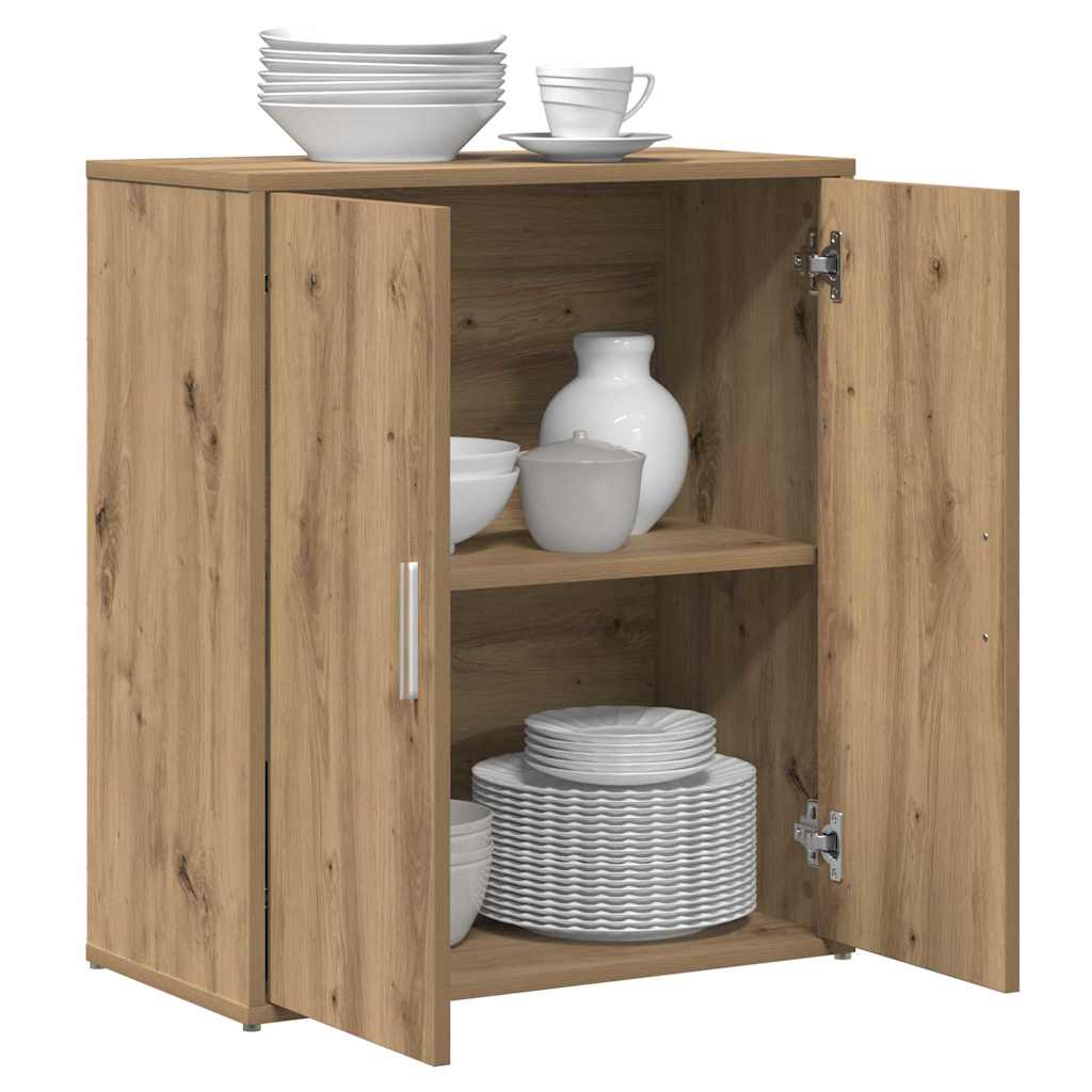 Skåp 2 pcs artisan ek 60 x 31 x 70 cm Konstruerat trä
