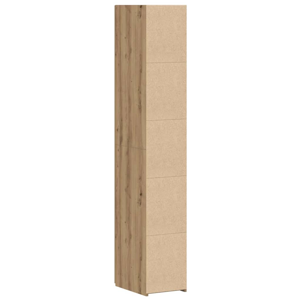 Skåp artisan ek 30 x 42.5 x 185 cm Konstruerat trä