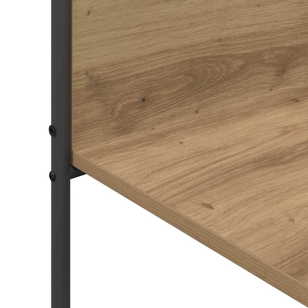 Klädhängare med hylla Beige 120 x 44 x 160 cm Konstruerat trä