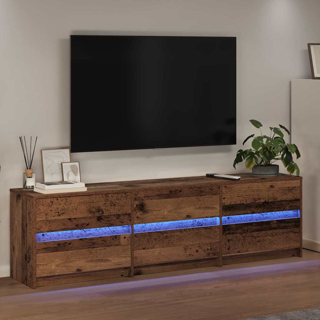 TV-skåp Brun 180 x 34 x 50 cm
