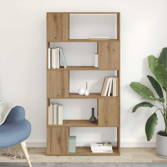 Bokhylla Brun Underhållningscenter 80 x 24 x 155 cm