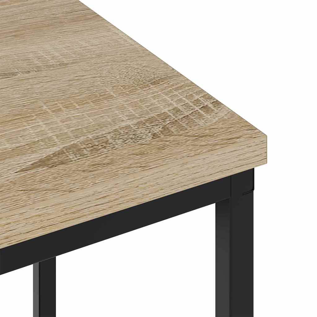 Sängbord 2 pcs Sonoma ek 38 x 30 x 48 cm Konstruerat trä