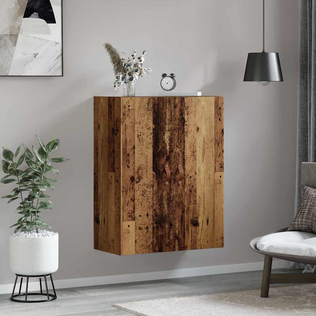Väggskåp Väggmonterad Brun 69.5 x 34 x 90 cm Konstruerat trä
