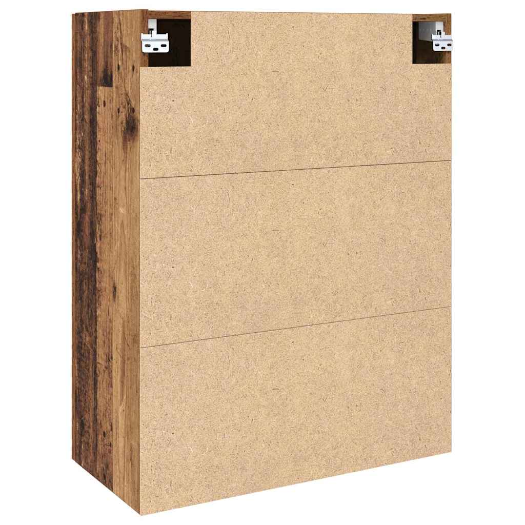 Väggskåp Väggmonterad Brun 69.5 x 34 x 90 cm Konstruerat trä