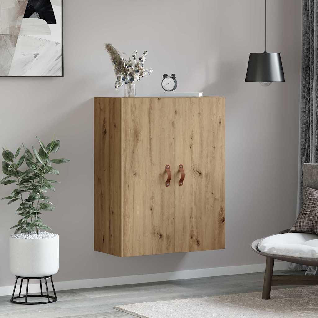 Väggskåp Väggmonterad Brun 69.5 x 34 x 90 cm Konstruerat trä