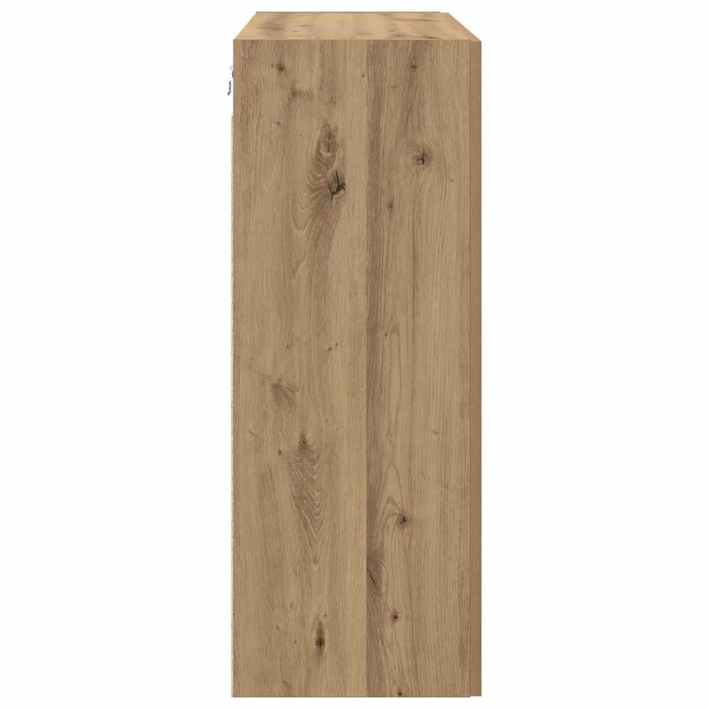 Väggskåp Väggmonterad Brun 69.5 x 34 x 90 cm Konstruerat trä