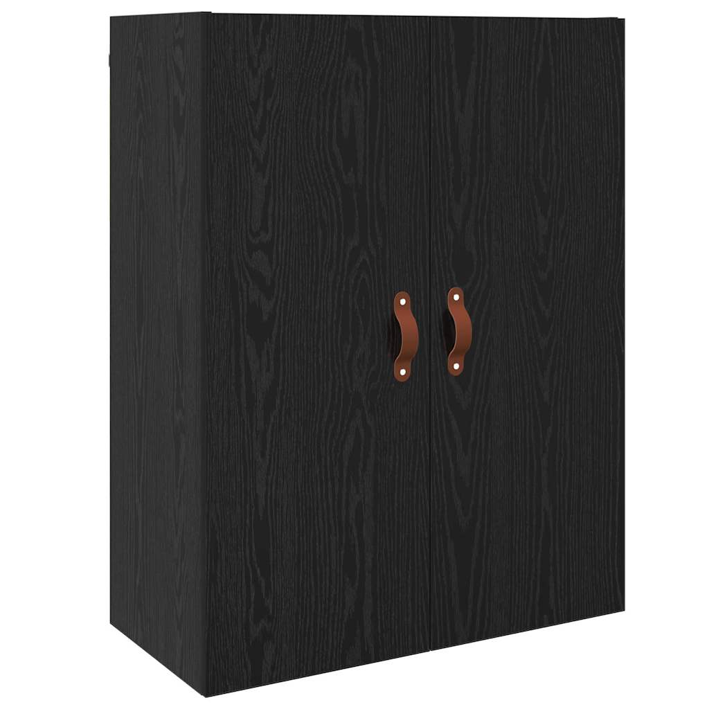 Väggskåp Svart 69.5 x 34 x 90 cm Konstruerat trä