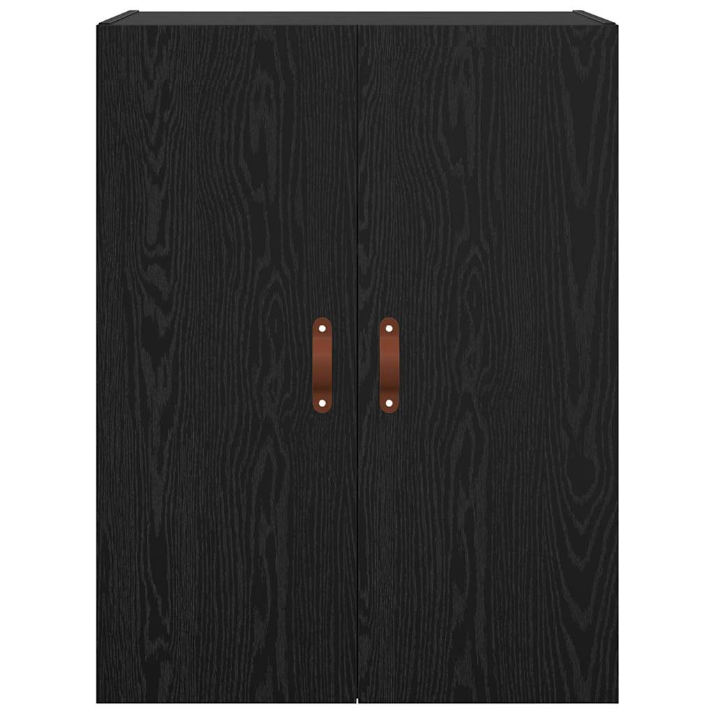 Väggskåp Svart 69.5 x 34 x 90 cm Konstruerat trä