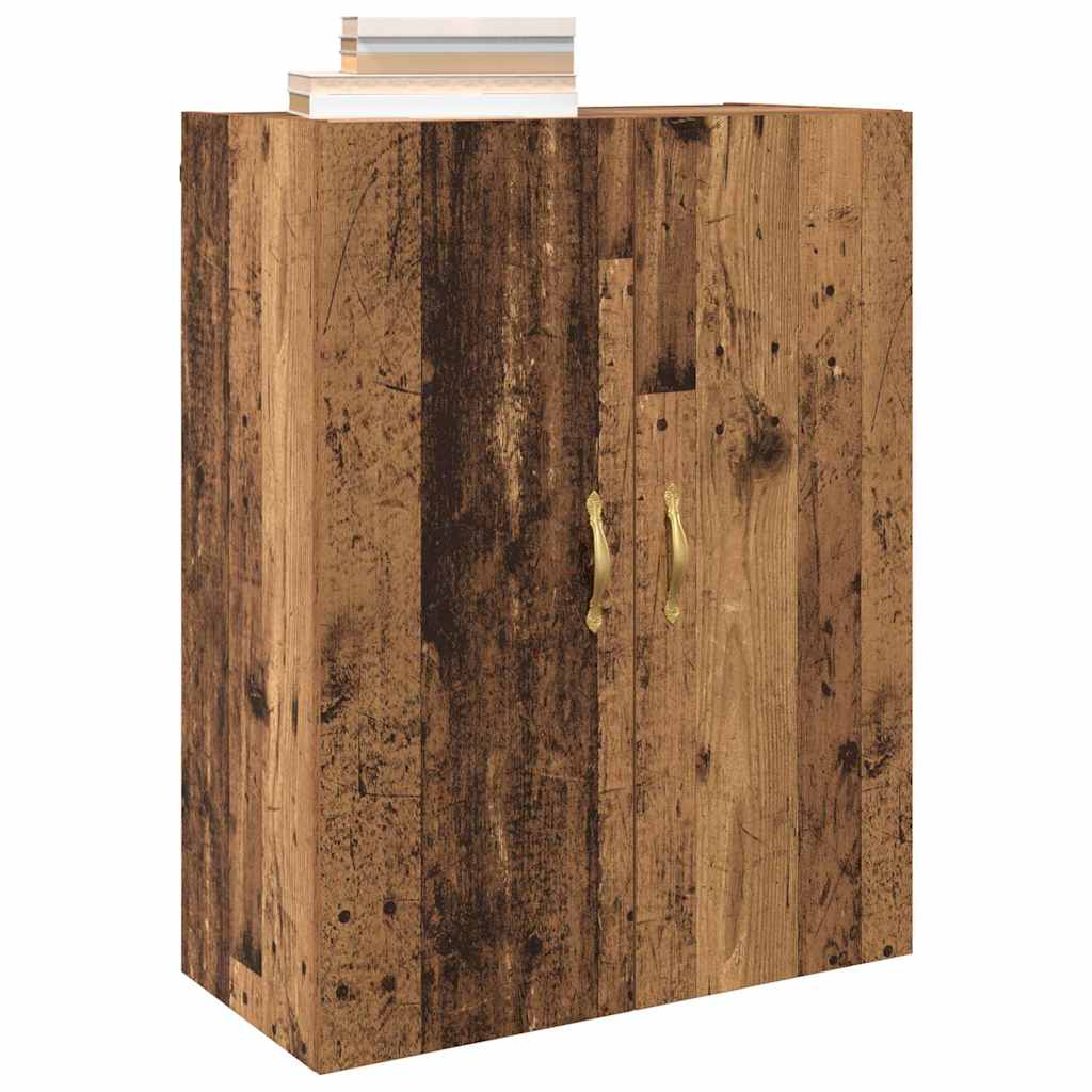 Väggskåp Gammalt trä 69.5 x 34 x 90 cm Konstruerat trä