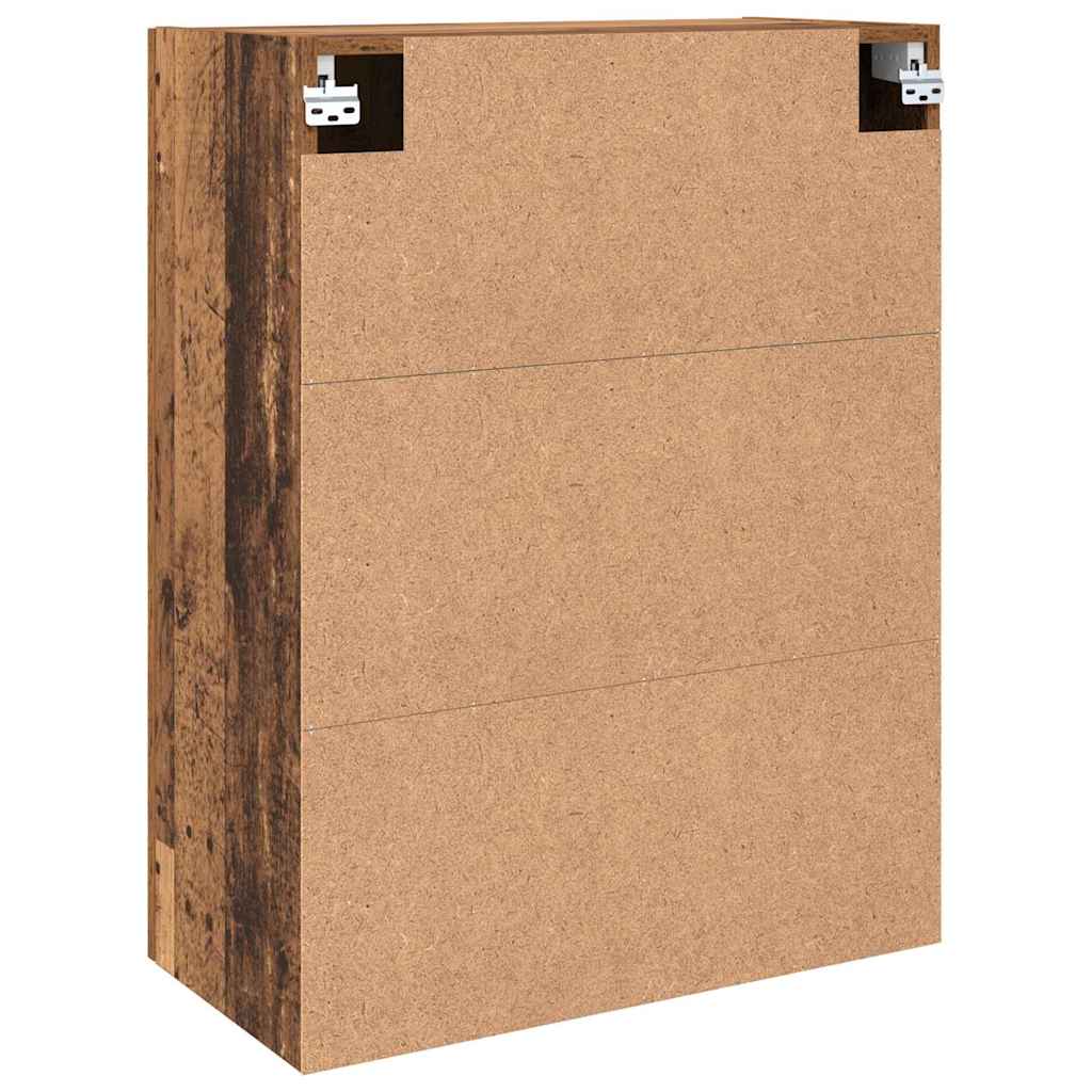 Väggskåp Väggmonterad Brun 69.5 x 34 x 90 cm Konstruerat trä