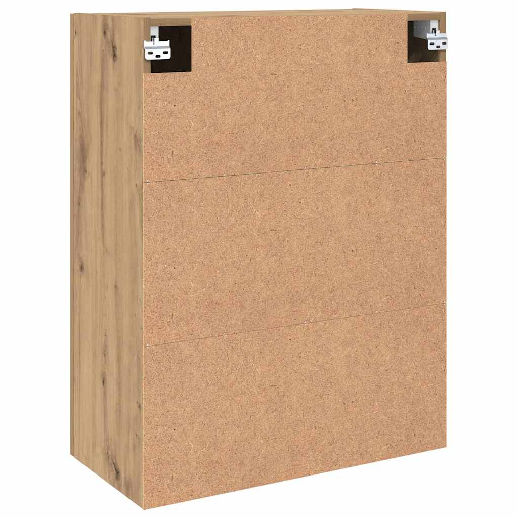 Väggskåp Väggmonterad Brun 69.5 x 34 x 90 cm Konstruerat trä