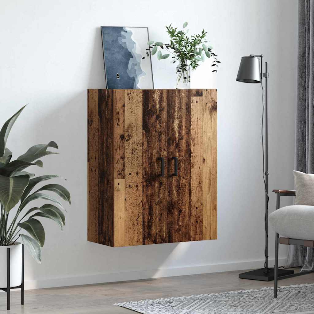 Väggskåp Väggmonterad Brun 69.5 x 34 x 90 cm Konstruerat trä