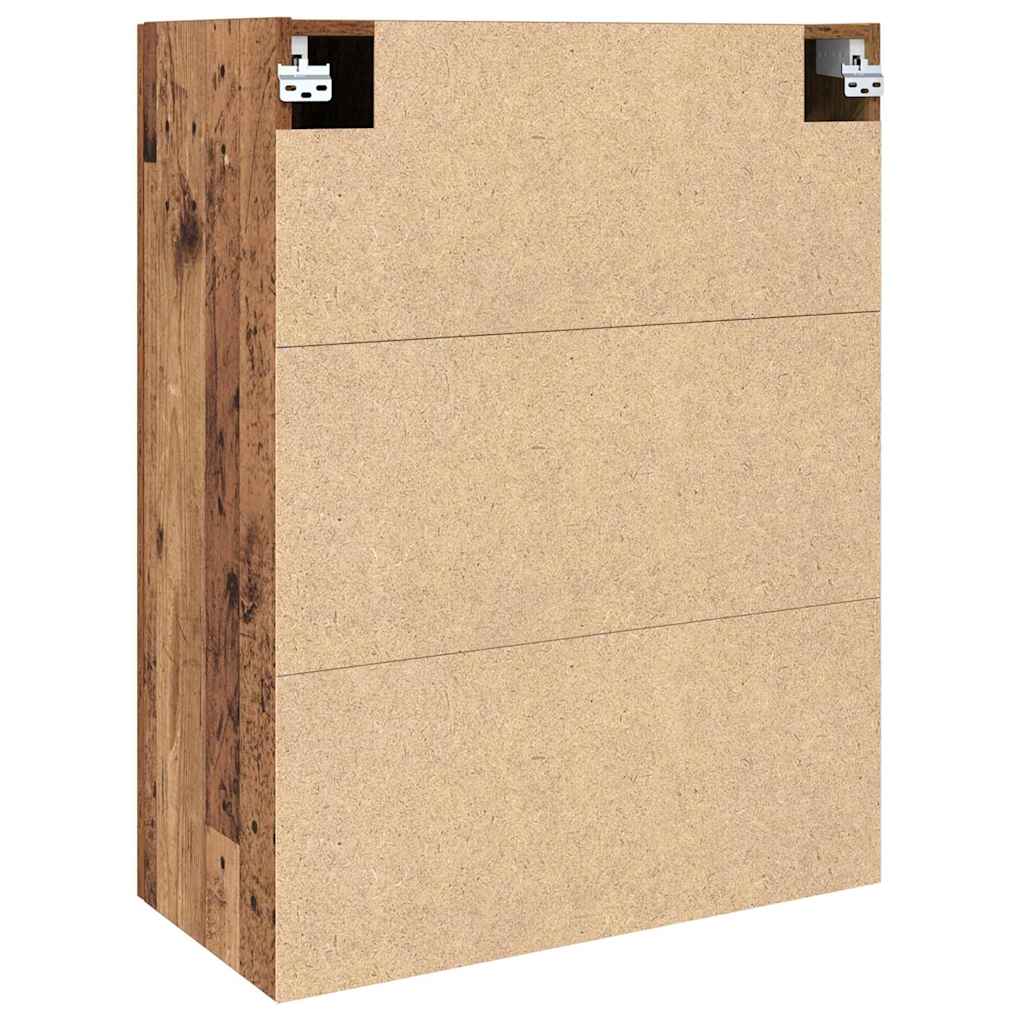 Väggskåp Väggmonterad Brun 69.5 x 34 x 90 cm Konstruerat trä