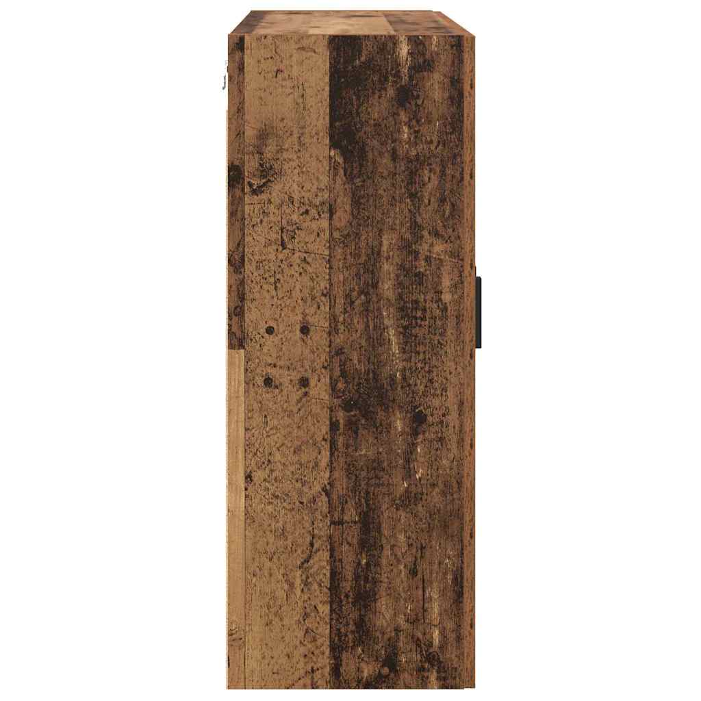 Väggskåp Väggmonterad Brun 69.5 x 34 x 90 cm Konstruerat trä
