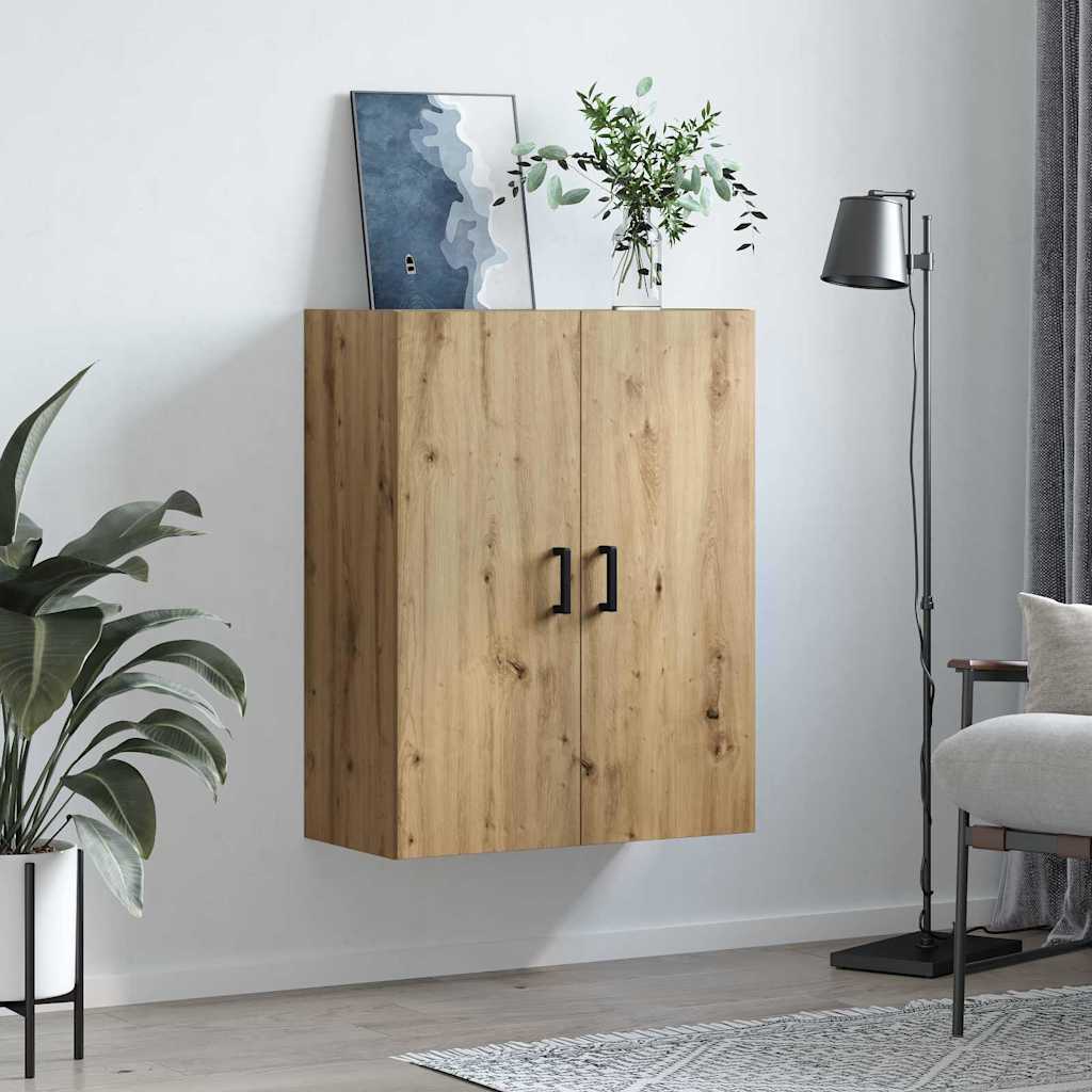 Väggskåp Väggmonterad Brun 69.5 x 34 x 90 cm Konstruerat trä