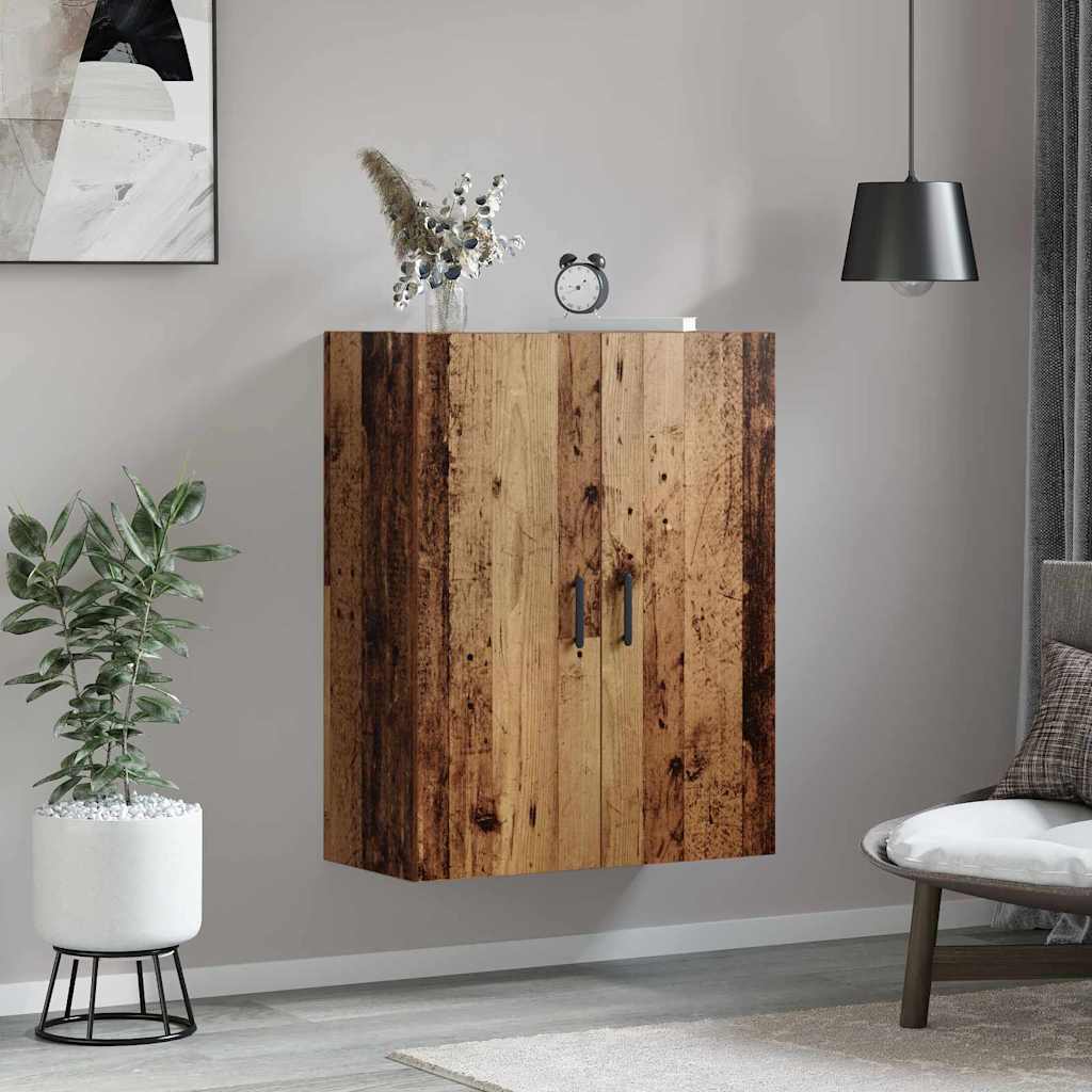 Väggskåp Gammalt trä 69.5 x 34 x 90 cm Konstruerat trä