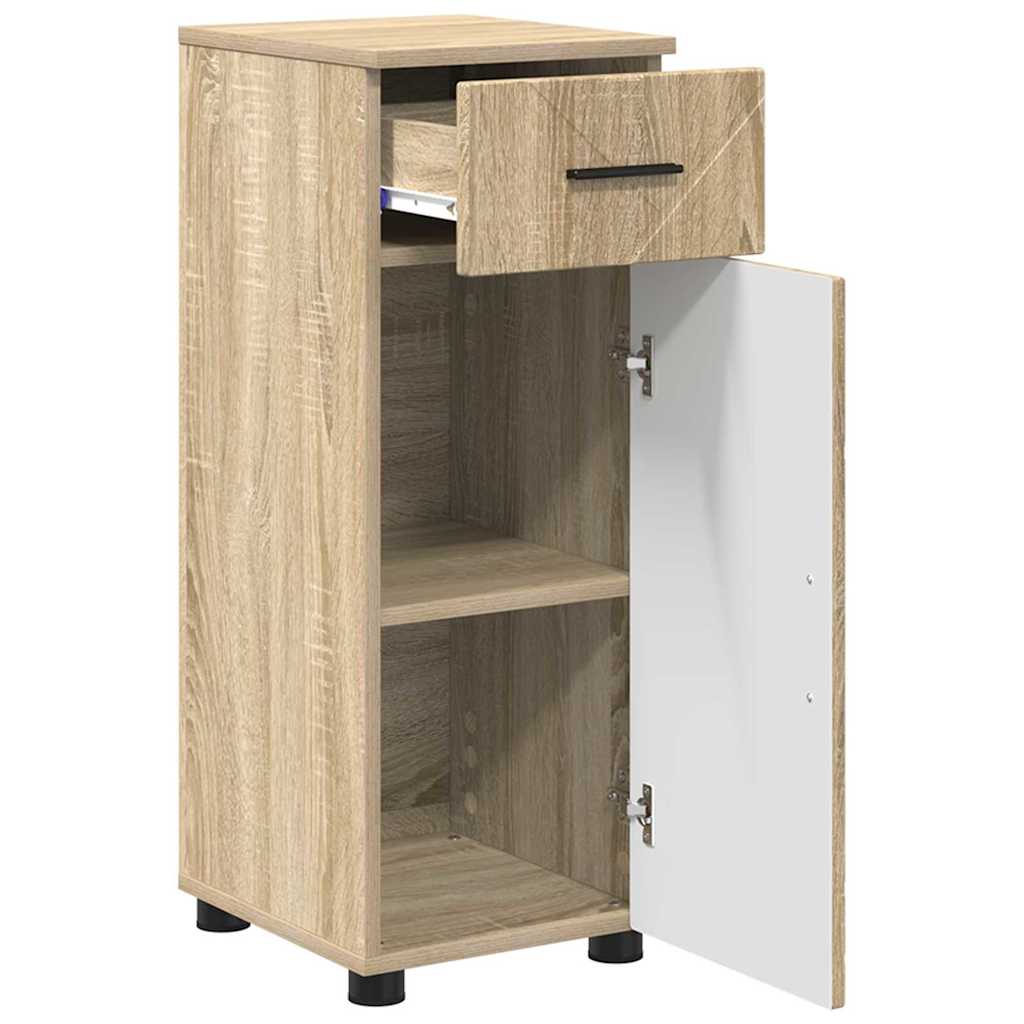Badrumsmöbelset 3 pcs Sonoma Ek 61 x 35 x 64 cm