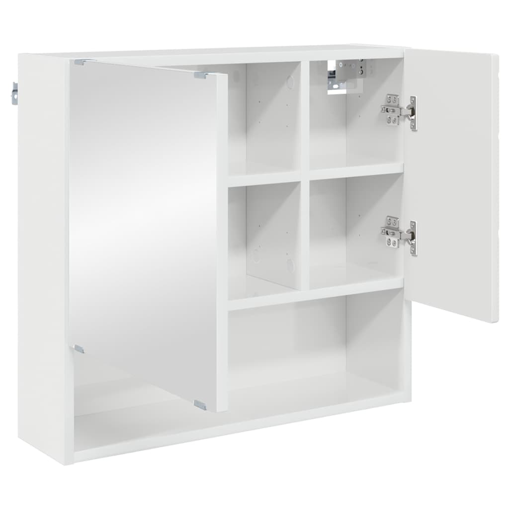 Badrumsmöbelset med låda 3 pcs Högglans Vit 61 x 35 x 64 cm
