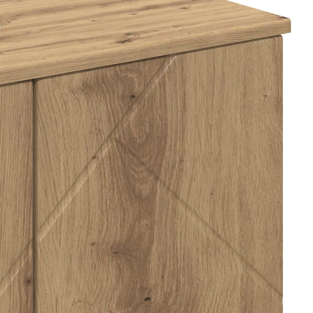 Badrumsmöbelset med låda 3 pcs Artisan Ek 61 x 35 x 64 cm