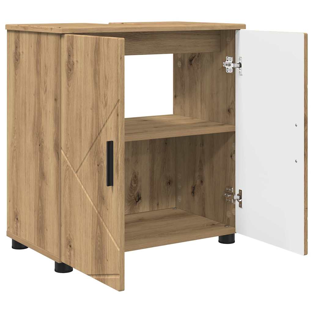 Badrumsmöbelset med låda 3 pcs Artisan Ek 61 x 35 x 64 cm
