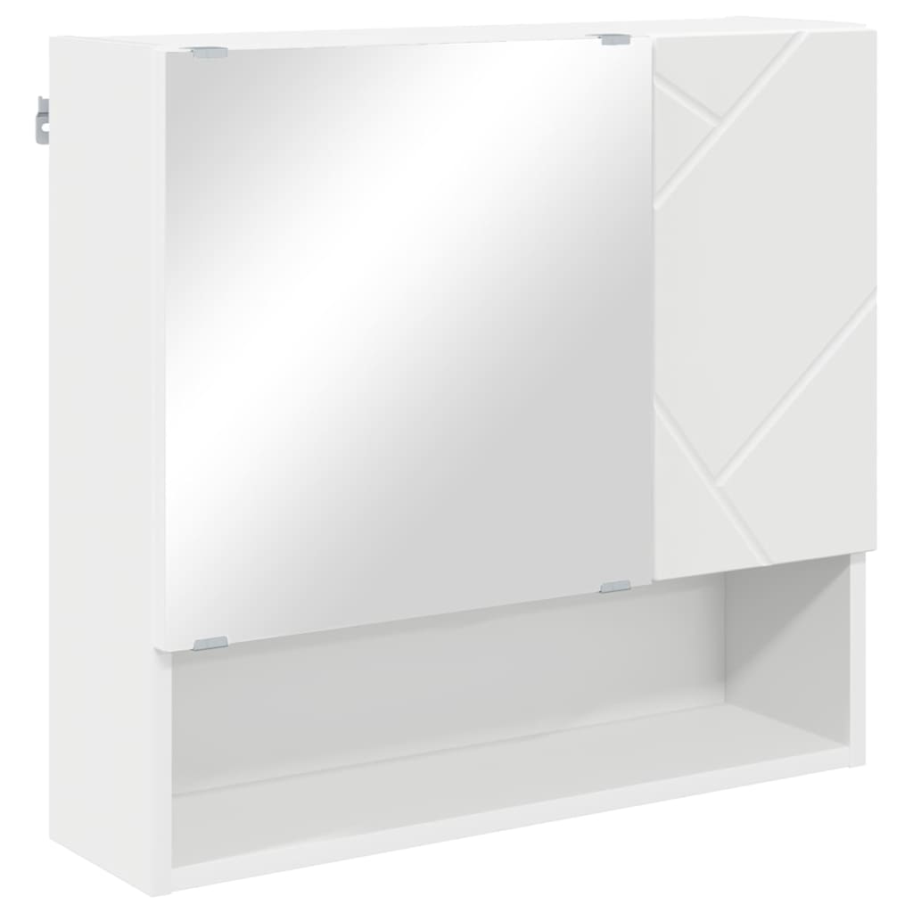 Badrumsmöbelset 4 pcs Vit 61 x 35 x 64 cm